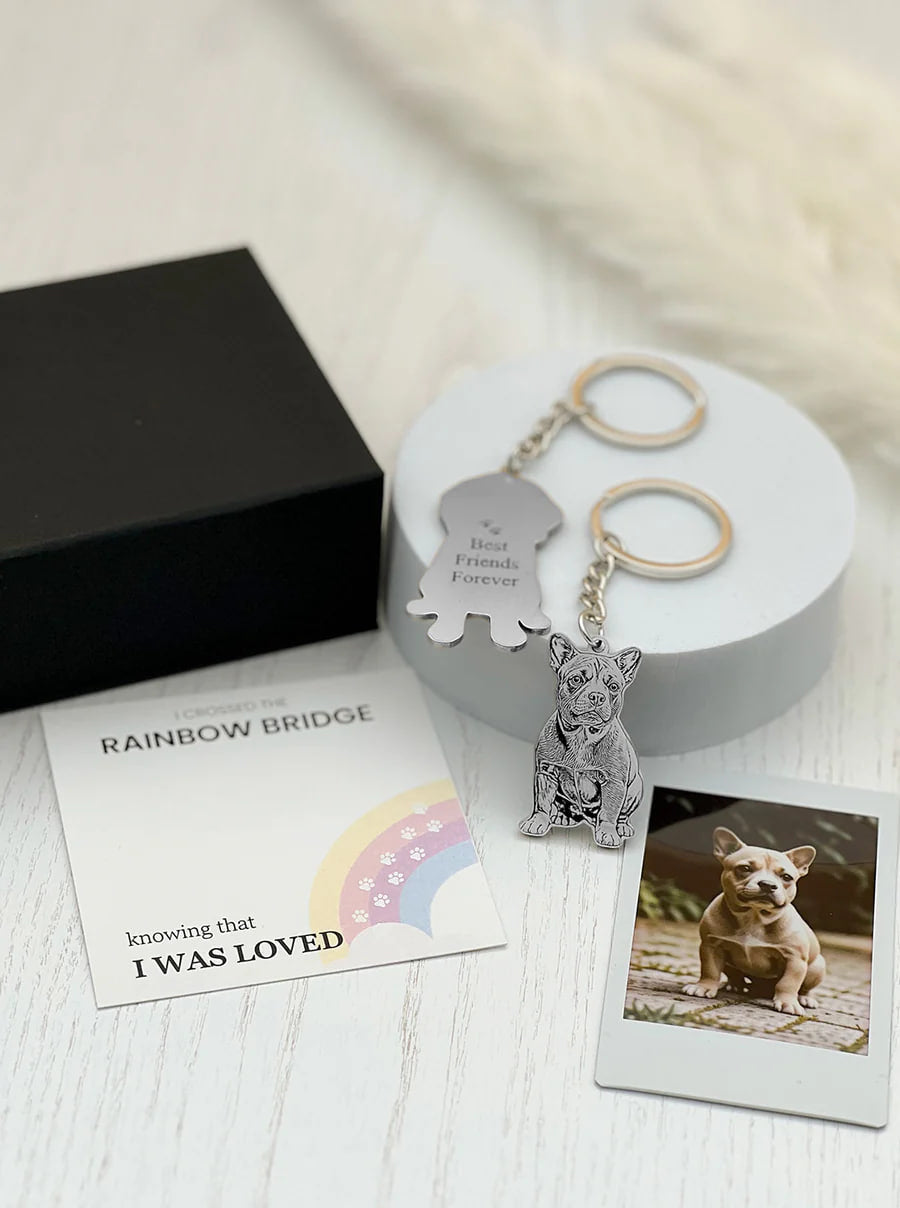 The Rainbow Bridge Life-Like Keychain