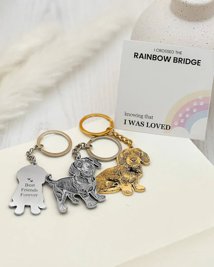 The Rainbow Bridge Life-Like Keychain