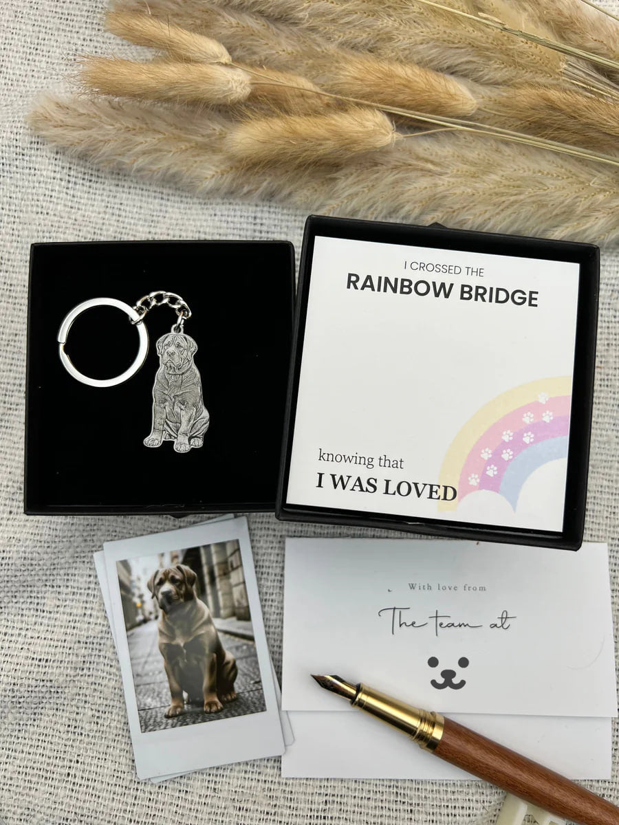 The Rainbow Bridge Life-Like Keychain