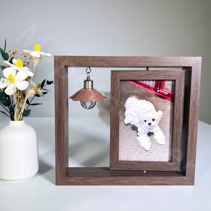 Pet Memorial Photo Frame Display Stand